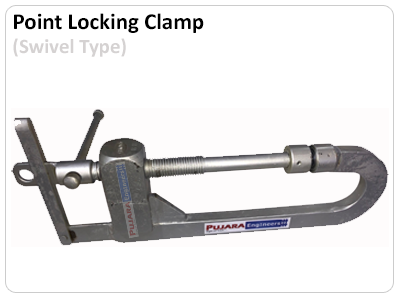 Pujara Engineers product Point Locking Clamp